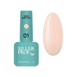 Siller Nude Pro Base, 01, 15 мл &mdash; нюдова база для гель-лаку
