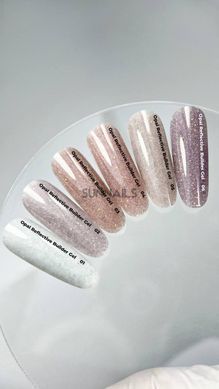 NAILSOFTHEDAY Opal Reflective builder gel, 06, 15 мл &mdash; будівельний гель для нарощення нігтів