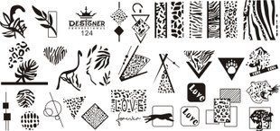 Пластина для стемпінгу Designer Professional №124