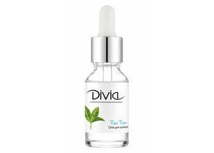 Divia Cuticle Oil, Tea gree, 15 мл &ndash; олія для кутикули з чайним деревом
