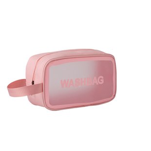 Косметичка Washbag, рожева, розмір: 22х12х6 см