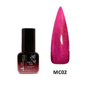 Nails Molekula Gel polish Marmalade cat`s eye, MC02, 6 мл &mdash; гель-лак для нігтів з ефектом котяче око
