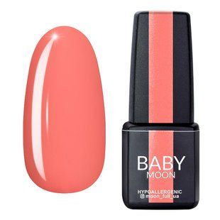 Baby Moon Gel polish Red Chic, 11, 6 мл &mdash; гель-лак для нігтів, рожево-лососевий