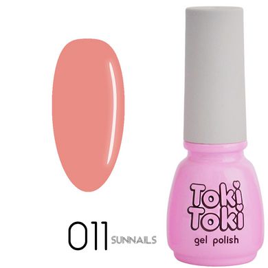 Toki-Toki Gel polish, 011, 5 мл — гель-лак для нігтів