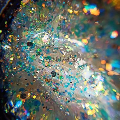 SAGA Professional Galaxy Glitter gel, 06, 8 мл &mdash; гель для дизайну з глітером