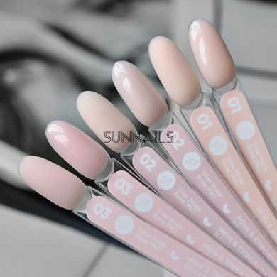 Siller Nude Pro Base, 01, 15 мл &mdash; нюдова база для гель-лаку