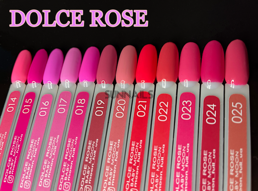 Baby Moon Gel polish Dolce Rose, 19, 6 мл &mdash; гель-лак для нігтів, світла марсала