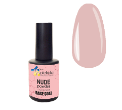 Nails Molekula Base Rubber Nude, Powder, 12 мл &mdash; база для гель-лаку нюдова, пудрова