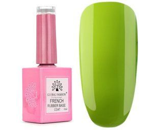 Global Fashion French Rubber Base Neon, 09, 15 мл &mdash; каучукова кольорова неонова база