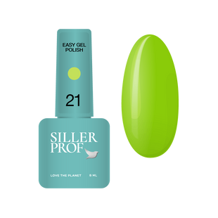 Siller Easy Gel 21, 8 мл &mdash; однофазний гель-лак для нігтів 3-в-1