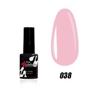 Nails Molekula Gel polish 038, 6 мл &mdash; гель-лак для нігтів, ліловий френч