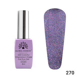 Global Fashion гель-лак 32D Chameleon Disco, 270, 8 мл