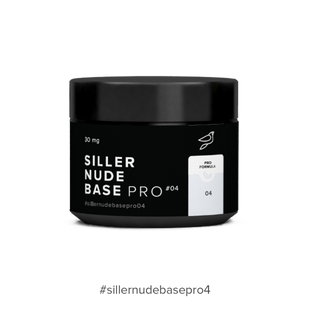 Siller Nude Pro Base, 04, 30 мл &mdash; нюдова база для гель-лаку