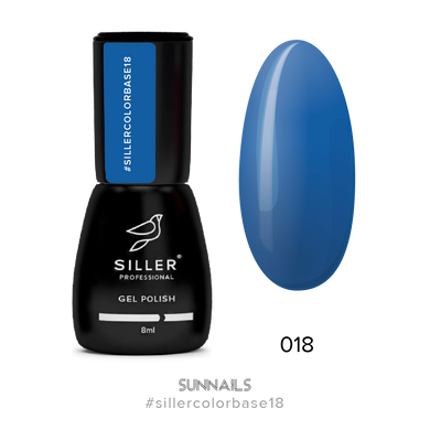 Siller Color Base, 18, 8 мл — кольорова база для гель-лаку