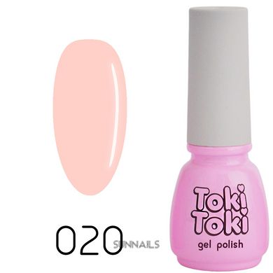 Toki-Toki Gel polish, 020, 5 мл — гель-лак для нігтів