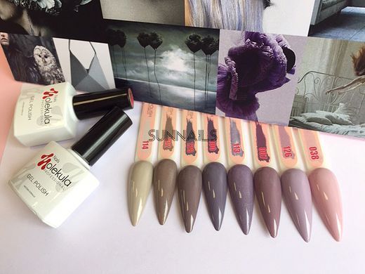 Nails Molekula Gel polish 038, 6 мл &mdash; гель-лак для нігтів, ліловий френч