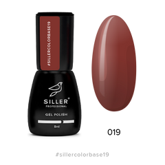 Siller Color Base, 19, 8 мл — кольорова база для гель-лаку