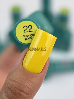 Siller Easy Gel 22, 8 мл &mdash; однофазний гель-лак для нігтів 3-в-1