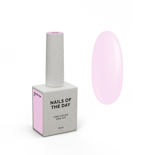 NAILSOFTHEDAY Color top 01, 10 мл &mdash; ніжно-рожевий топ без липкого шару для нігтів