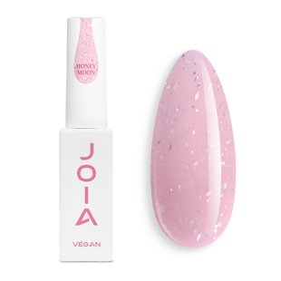 JOIA vegan BB Cream Base, Honeymoon, peach pink, 8 мл — база для гель-лаку камуфлююча