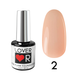LOVER French Base Hide Foundation, 02, 9 мл &mdash; база для гель-лаку камуфлююча