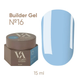 NEW Valeri Builder Gel, 16, 15 мл &mdash; гель для нарощення