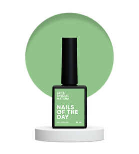 NAILSOFTHEDAY Let's special gel polish, Matcha, 10 мл &mdash; особливий гель-лак для нігтів, що перекриває в один шар