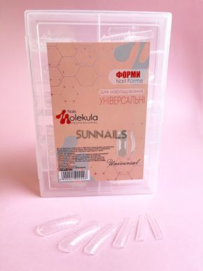 Nails Molekula Форми верхні для нарощування нігтів, Універсальні