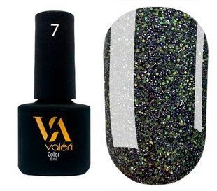 Valeri Flash gel polish, 07, 6 мл &mdash; світловідбивний гель-лак