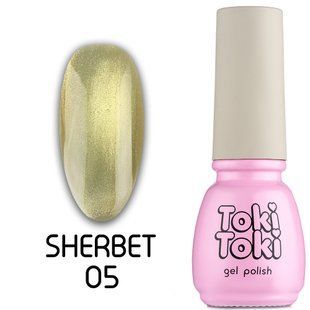 Toki-Toki Sherbet gel polish, SR05, 5 мл &mdash; гель-лак для нігтів з ефектом котяче око