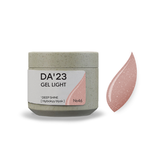DA&rsquo;23 Gel Light №46 &lsquo;Deep shine [hlybokyy blysk], 15 мл &mdash; гель для укріплення нігтів