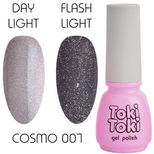 Toki-Toki Gel polish, Cosmo, 07, 5 мл &mdash; світловідбивний гель-лак для нігтів