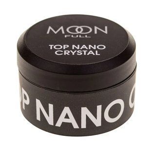 Moon Full Nano Crystal Top Coat, 15 мл &mdash; топ для гель-лаку стійки до подряпин)