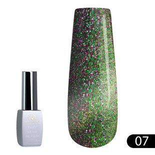 Global Fashion Fairy Cat Eyes gel polish, 07, 8 мл &mdash; світловідбивний гель-лак для нігтів з ефектом котяче око