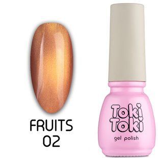 Toki-Toki Fruits gel polish, FR02, 5 мл &mdash; гель-лак для нігтів з ефектом котяче око