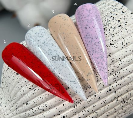 SAGA Professional Black Snow gel polish, 04, 9 мл &mdash; гель-лак з вкрапленнями