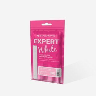 Staleks змінні файли білі для пилки прямої на м'якій основі Expert 20, 180 гріт, 30 шт