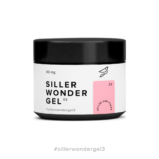 Siller Wonder Gel, 03, 30 мл — гель для нарощення нігтів