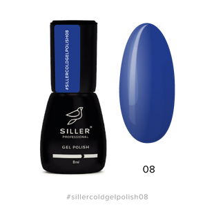 Siller gel polish, Cold, 08, 8 мл &mdash; гель-лак для нігтів