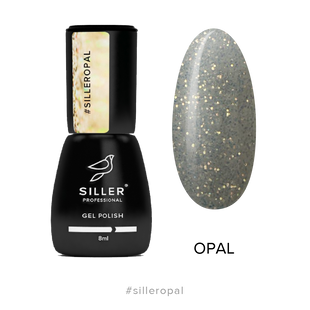 Siller gel polish, Opal, 8 мл &mdash; гель-лак для нігтів опал