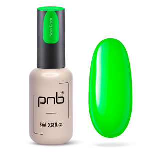 PNB Strong Iron Gel, Neon Green, 8 мл &mdash; гель для укріплення нігтів