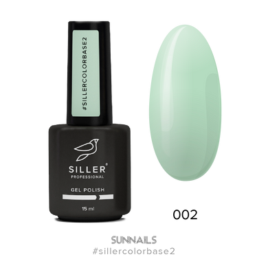 Siller Color Base, 02, 15 мл — кольорова база для гель-лаку