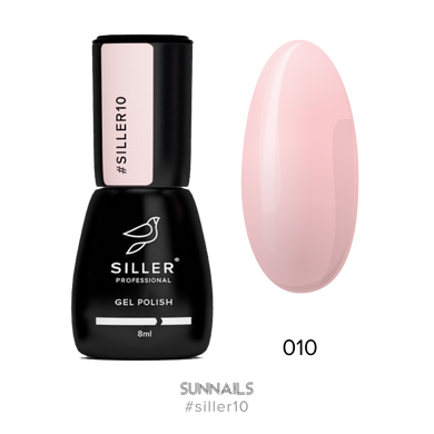 Siller gel polish, 010, 8 мл — гель-лак для нігтів