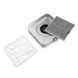 Витяжка MUSSON X3 SILVER з вугільним НЕРА-фільтром 72W для манікюру та педикюру