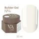 NEW Valeri Builder Gel, 04, 30 мл &mdash; гель для нарощення, молочний