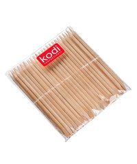 Kodi Professional дерев'яні апельсинові палички для манікюру, 10 см, 50 шт