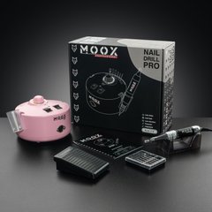 Фрезер для манікюру та педикюру MOOX X101, 50 000 об/хв, 70 W, Рожевий
