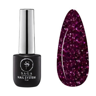 SAGA Professional Fiery gel polish, 26, 9 мл &mdash; світловідбивний гель-лак