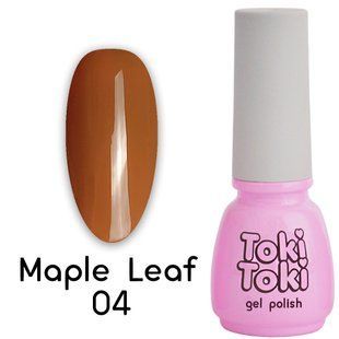 Toki-Toki Gel polish, Maple Leaf, ML04, 5 мл &mdash; гель-лак для нігтів