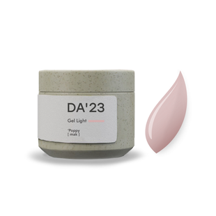DA&rsquo;23 Gel Light &rsquo;Poppy [mak], 15 мл &mdash; гель для укріплення нігтів, мак